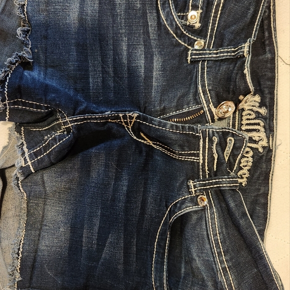 Wallflower Women's Shorts Size 1 Patriotic Pockets - Picture 1 of 3